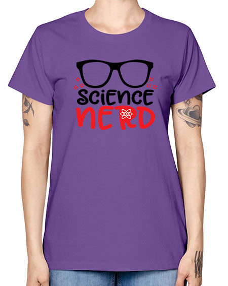 Science nerd 57# - general science -  Missy T-Shirt