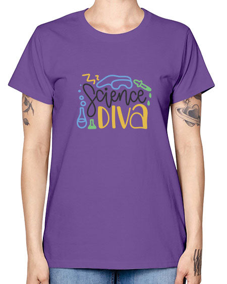 Sciencediva 43# - general science -  Missy T-Shirt