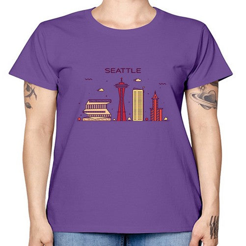 Seattle 1810# - cities -  Missy T-Shirt