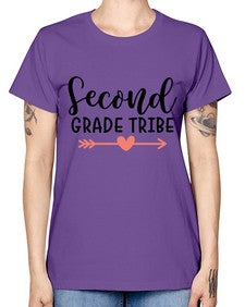 Second Grade Tribe 837# - second grade -  Missy T-Shirt