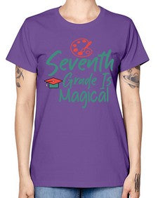 Seventh Grade Is Magical 869# - seventh grade -  Missy T-Shirt