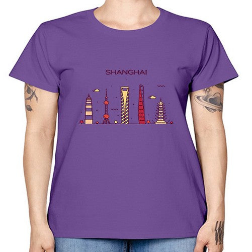 Shanghai 1827# - cities -  Missy T-Shirt