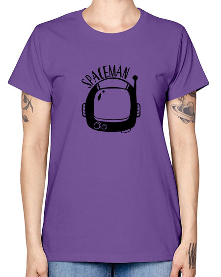 Spaceman 9# - space -  Missy T-Shirt