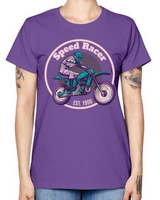 Speed racer 63# - motorcycle -  Missy T-Shirt