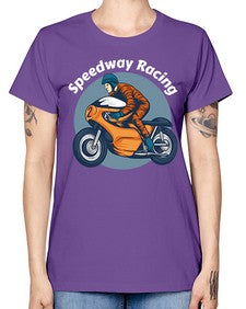 Speedway racing 64# - motorcycle -  Missy T-Shirt