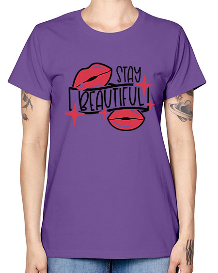 Stay Beautiful Style 19# - beauty - fashion -  Missy T-Shirt