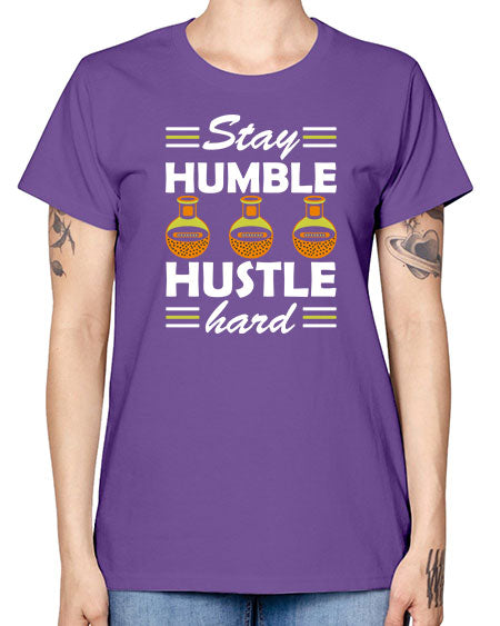 StayhumblehustlehardScience tshirt design Sciencetshirtdesign 24# - general science -  Missy T-Shirt