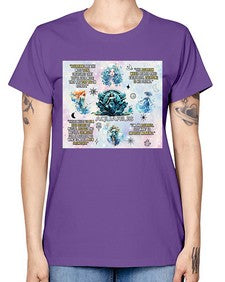 Straight Aquarius 468# - aquarius -  Missy T-Shirt