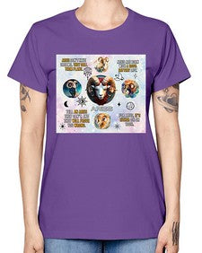 Straight Aries 469# - aries -  Missy T-Shirt