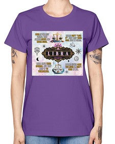 Straight Libra 474# - libra -  Missy T-Shirt