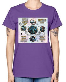 Straight Saggitarius 476# - sagittarius -  Missy T-Shirt