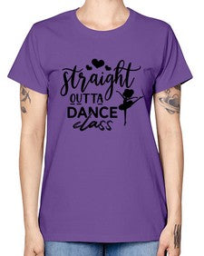 Straight outta dance class 188# - ballet -  Missy T-Shirt