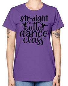 Straight outta dance class 191# - ballet -  Missy T-Shirt
