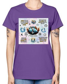 Straight pisces 475# - pisces -  Missy T-Shirt
