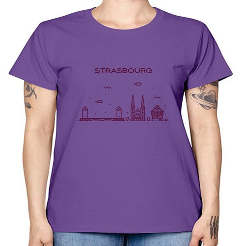 Strasbourg 1896# - cities -  Missy T-Shirt