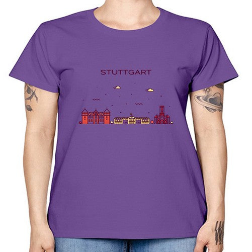 Stuttgart 1901# - cities -  Missy T-Shirt