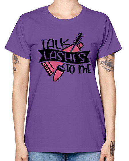 Talk Lashes To Me Style 17# - beauty - fashion -  Missy T-Shirt