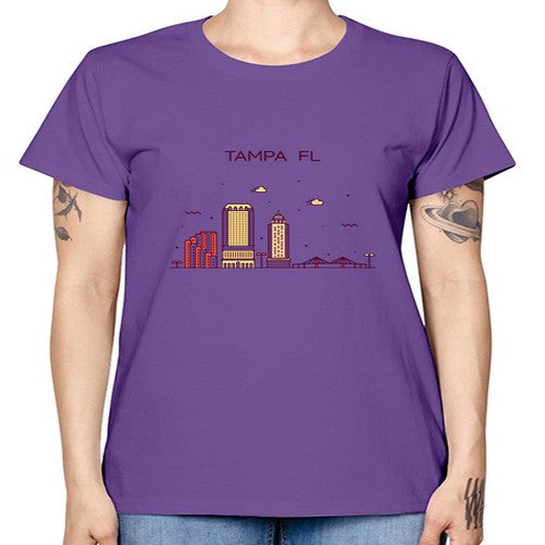 TampaFL 1946# - cities -  Missy T-Shirt
