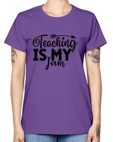 Teaching Is My Jam 1481# - teacher -  Missy T-Shirt