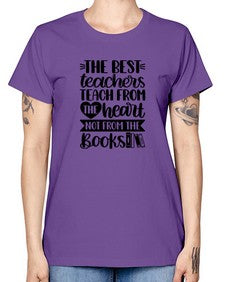 The Best Teachers Teach Style 1504# - teacher -  Missy T-Shirt
