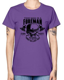 This man is 1166# - skull and bones -  Missy T-Shirt