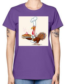 Turkey pie 259# - cartoon general -  Missy T-Shirt