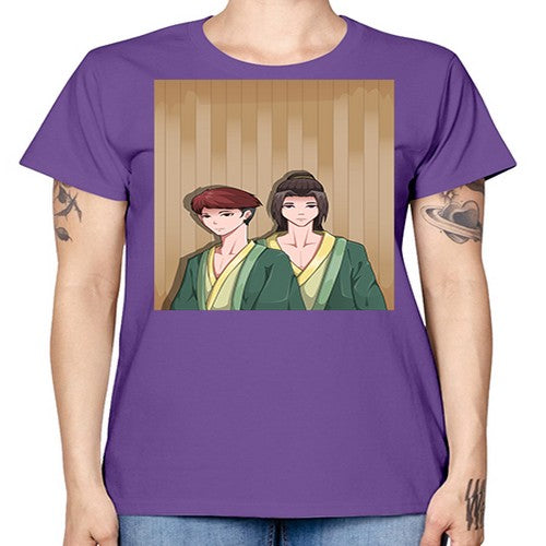 Two man in a hot spring 18# - anime -  Missy T-Shirt