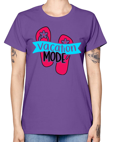 Vacation Mode Style 8# - summer -  Missy T-Shirt