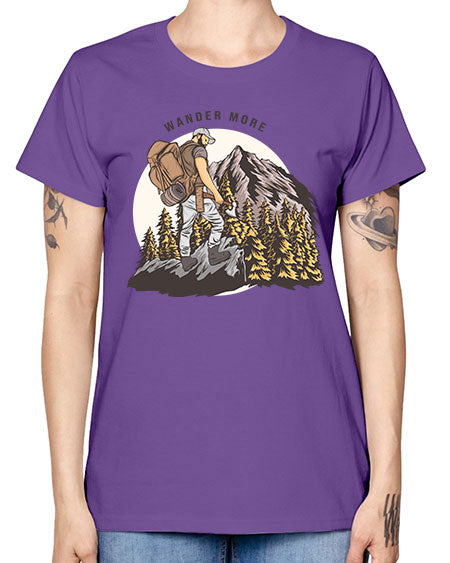 Wander More 3# - nature -  Missy T-Shirt