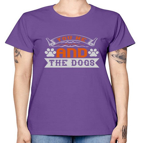 You Me and the Dogs Style 138# - dogs -  Missy T-Shirt