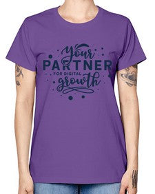 Your Partner for Digital Growth 1# - internet -  Missy T-Shirt