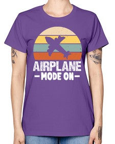 airplane mode on  4# - airplane -  Missy T-Shirt