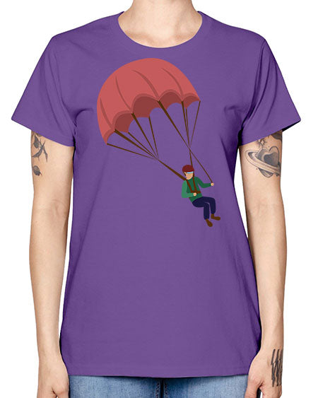 all in one 07# - parachute -  Missy T-Shirt