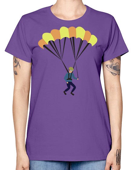 all in one 08# - parachute -  Missy T-Shirt