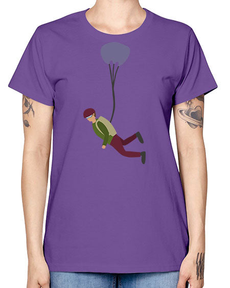 all in one 09# - parachute -  Missy T-Shirt
