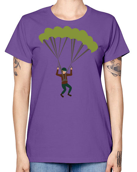 all in one 11# - parachute -  Missy T-Shirt