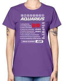 aquarius 85# - aquarius -  Missy T-Shirt