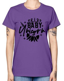 baby unicorn 14# - unicorn -  Missy T-Shirt