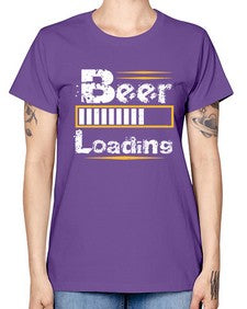 beer loading 654# - beer -  Missy T-Shirt