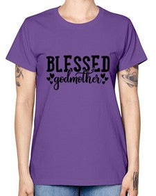 blessed godmother 103# - god parent -  Missy T-Shirt