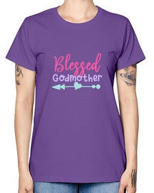 blessed godmother 104# - god parent -  Missy T-Shirt