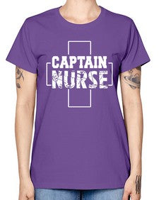 captain nurse 649# - nurse -  Missy T-Shirt
