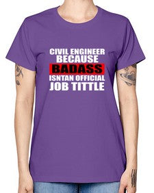 civil engineer 656# - engineer -  Missy T-Shirt