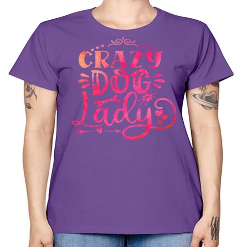 crazy dog lady 71# - dogs -  Missy T-Shirt