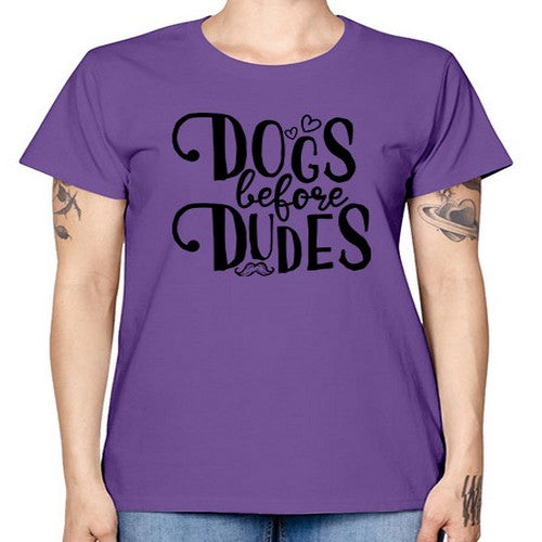 dogs before dudes 139# - dogs -  Missy T-Shirt
