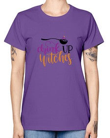drink up witches 37# - witch -  Missy T-Shirt