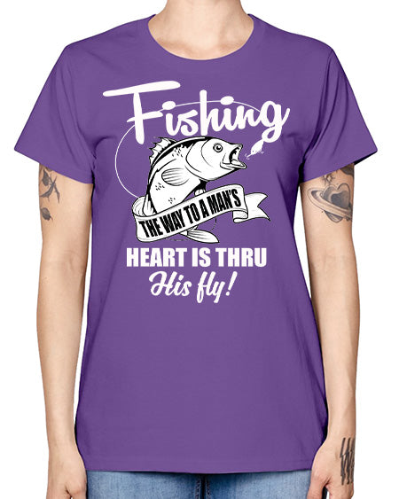 fishing 24# - shark-fish -  Missy T-Shirt