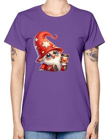 gnome with butterfly 04# - gnome -  Missy T-Shirt