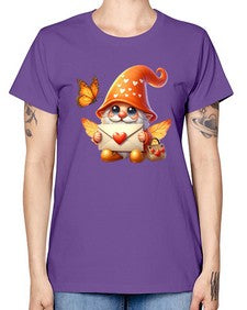 gnome with butterfly 06# - gnome -  Missy T-Shirt