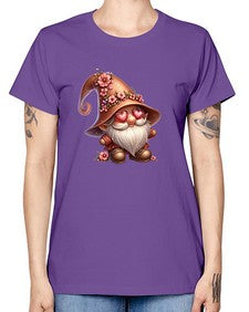 gnome with butterfly 15# - gnome -  Missy T-Shirt